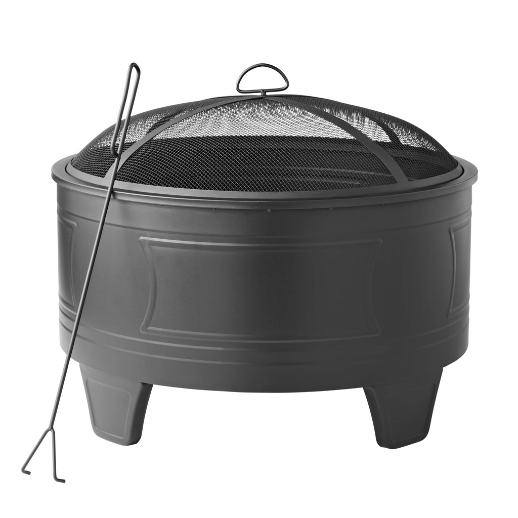 26" Wood Burning Steel Fire Pit V937