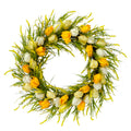 30" Artificial Tulip Floral Wreath V455