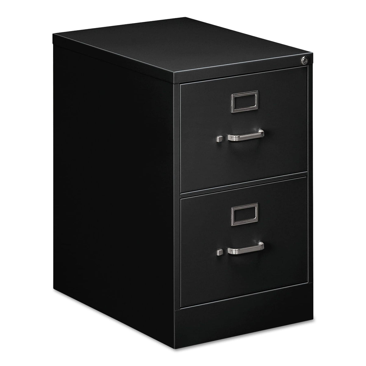 Two-Drawer Vertical File, Legal, Black M60447