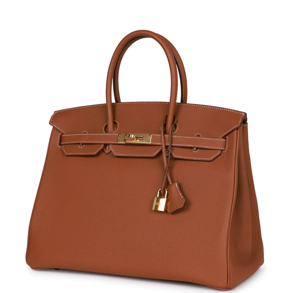 Pre-owned Togo Leather Handbag B6941