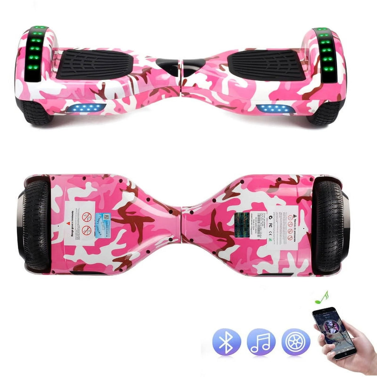 Pink Self Balancing Scooter with LED Wheels Z74729