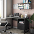 Black Computer Desk T739