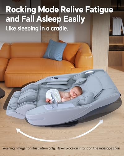 Black Zero Gravity Full Body Massage Chair Y12523
