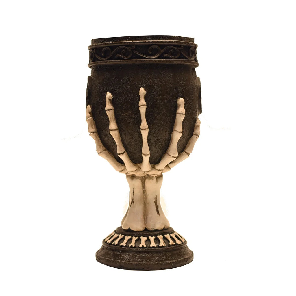 Skeleton Hands Chalice Cup Wine Goblet W95580