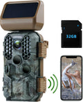 4K 30MP WiFi Bluetooth Trail Camera with Night Vision IP66 Waterproof H420
