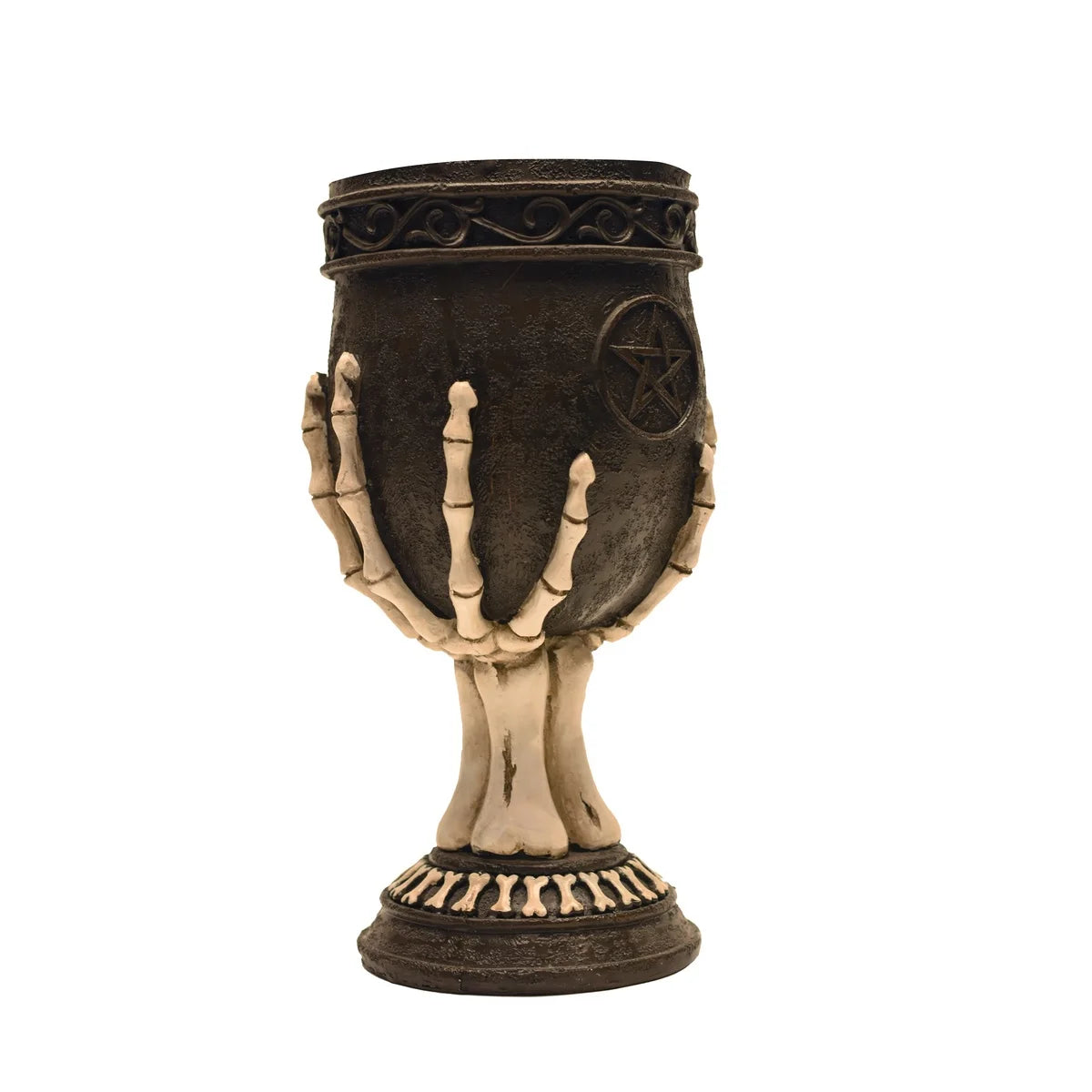 Skeleton Hands Chalice Cup Wine Goblet W95580