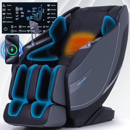 Black Zero Gravity Full Body Massage Chair Y12523