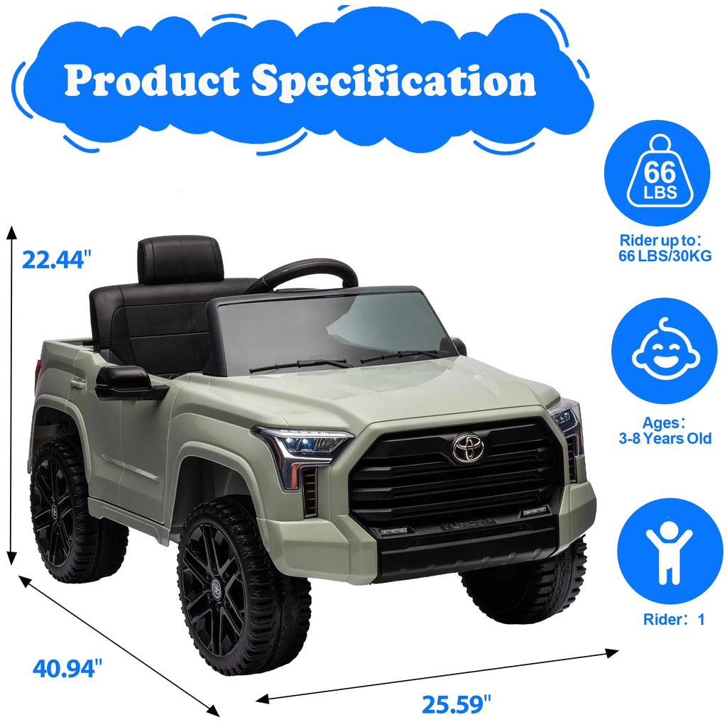 12V Ride On Car with Remote Control F6160
