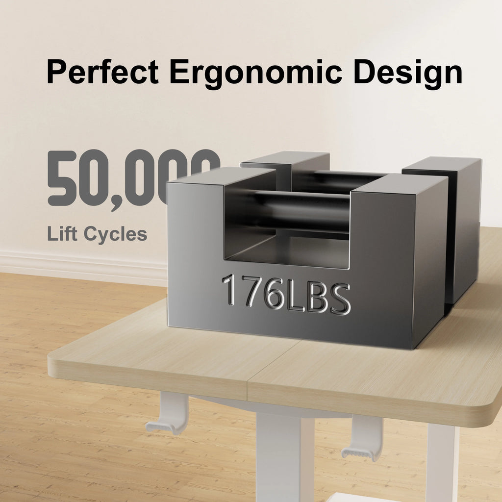 55" x 24" Height Adjustable Electric Standing Desk with Storage Pocket K496491