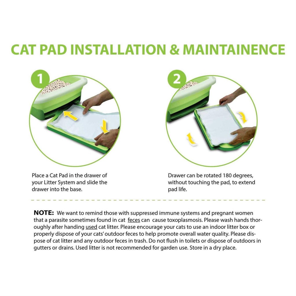 20ct Cat Litter Box Pads E550