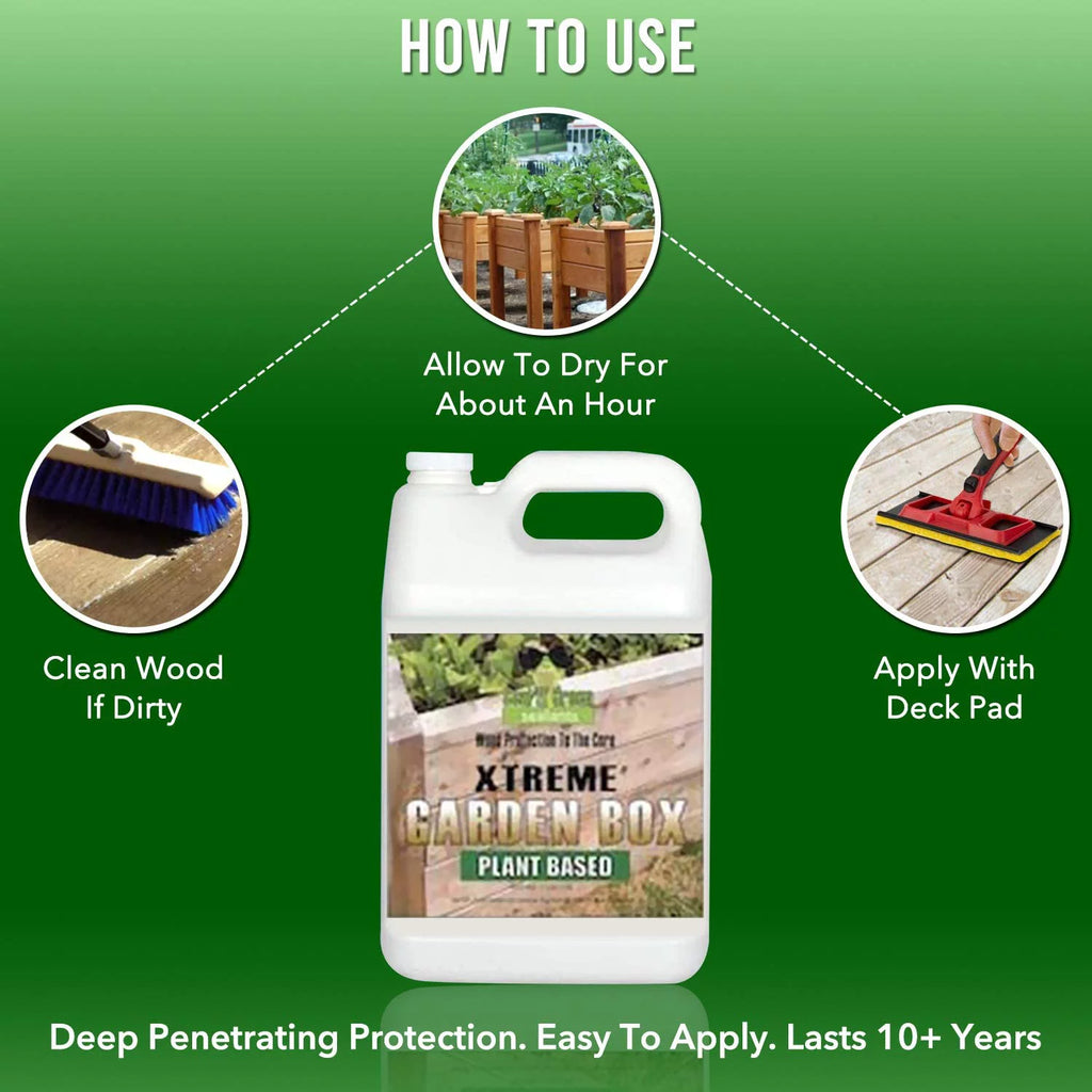 Plant Based Non-Toxic Wood Sealer Quart Kit F62118