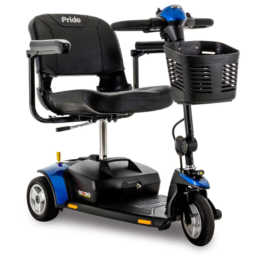 Red 3-Wheel Mobility Scooter W7705