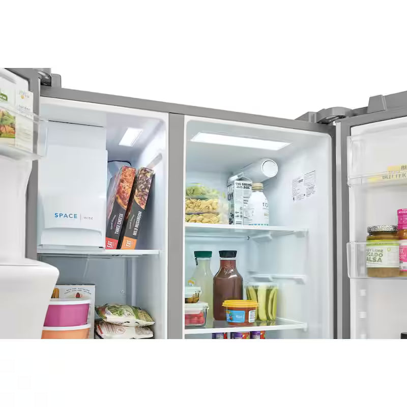 Counter Depth Side-by-Side Refrigerator in Stainless Steel L3242