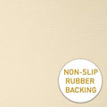 Memory Foam Chair Pads Honeycomb Nonslip 16" x 16" Brown Pack of 6 T313