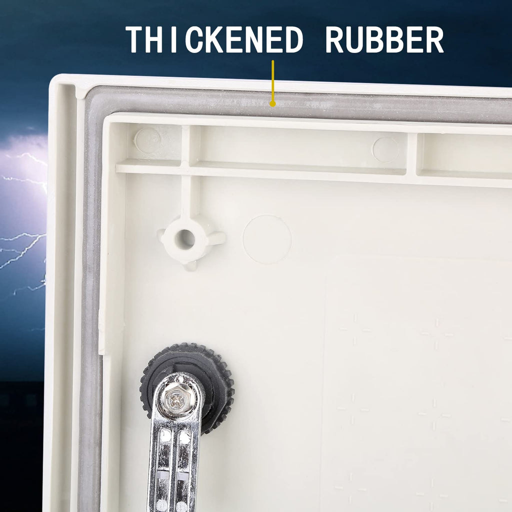 Fiberglass IP65 Weatherproof Wall-Mounted Electrical Enclosure Box I46356