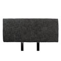 California King Blue Upholstered Headboard V520178