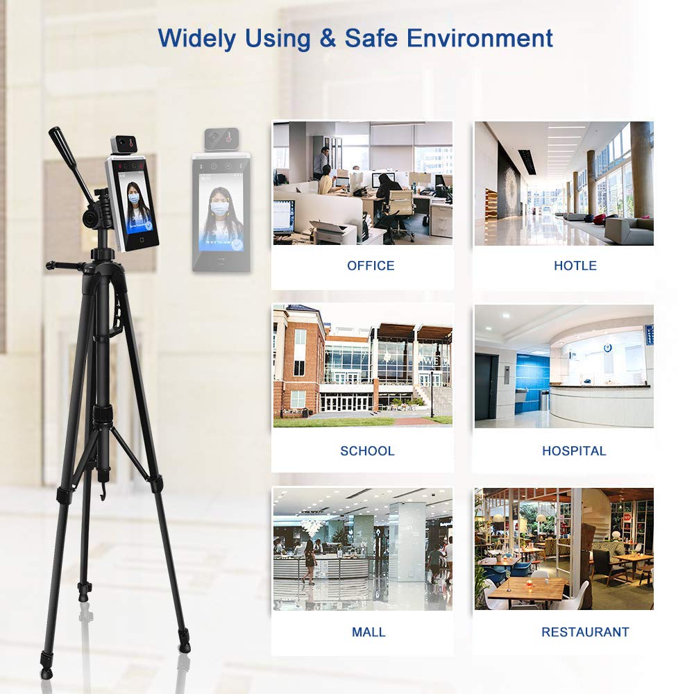 Face Recognition Temperature Measurement Access Control Machine C9353