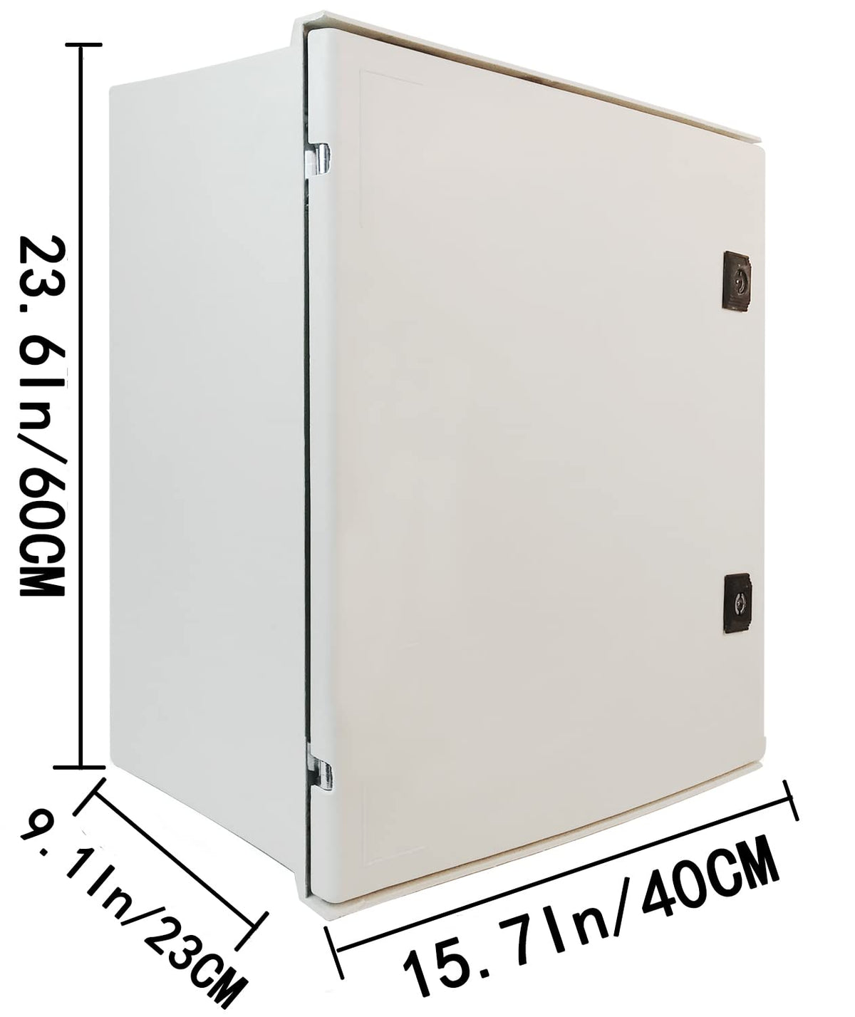 Fiberglass IP65 Weatherproof Wall-Mounted Electrical Enclosure Box I46356