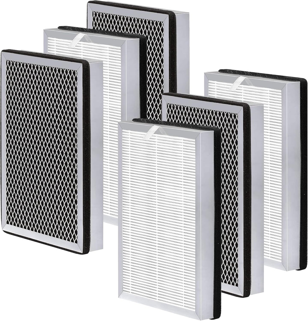H13 True HEPA Filter Replacement, 6PCS Pack of 2 J665608