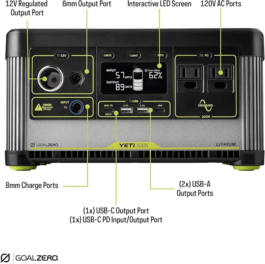 505Wh Portable Power Station Q15873