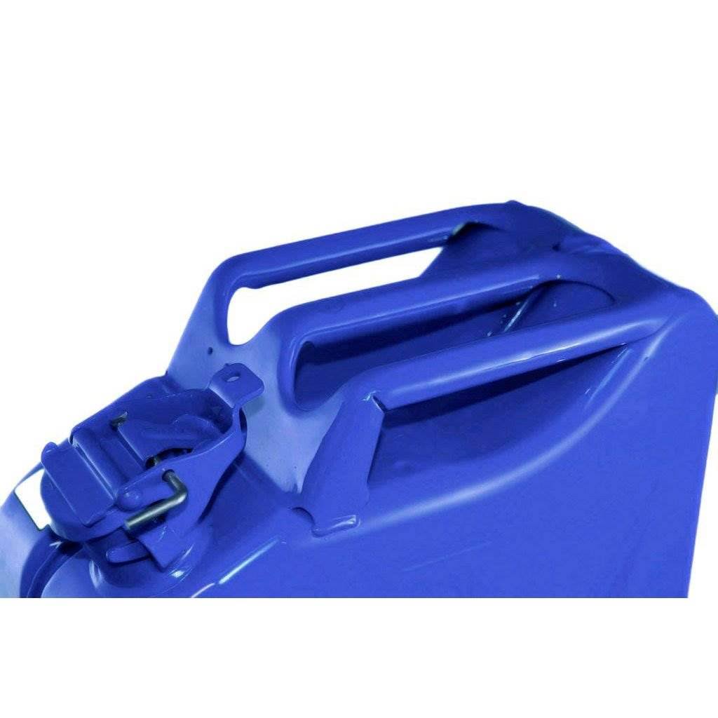 2 Pack 5.3 Gal 20L Blue Fuel Jerry Cans with Spout L79762