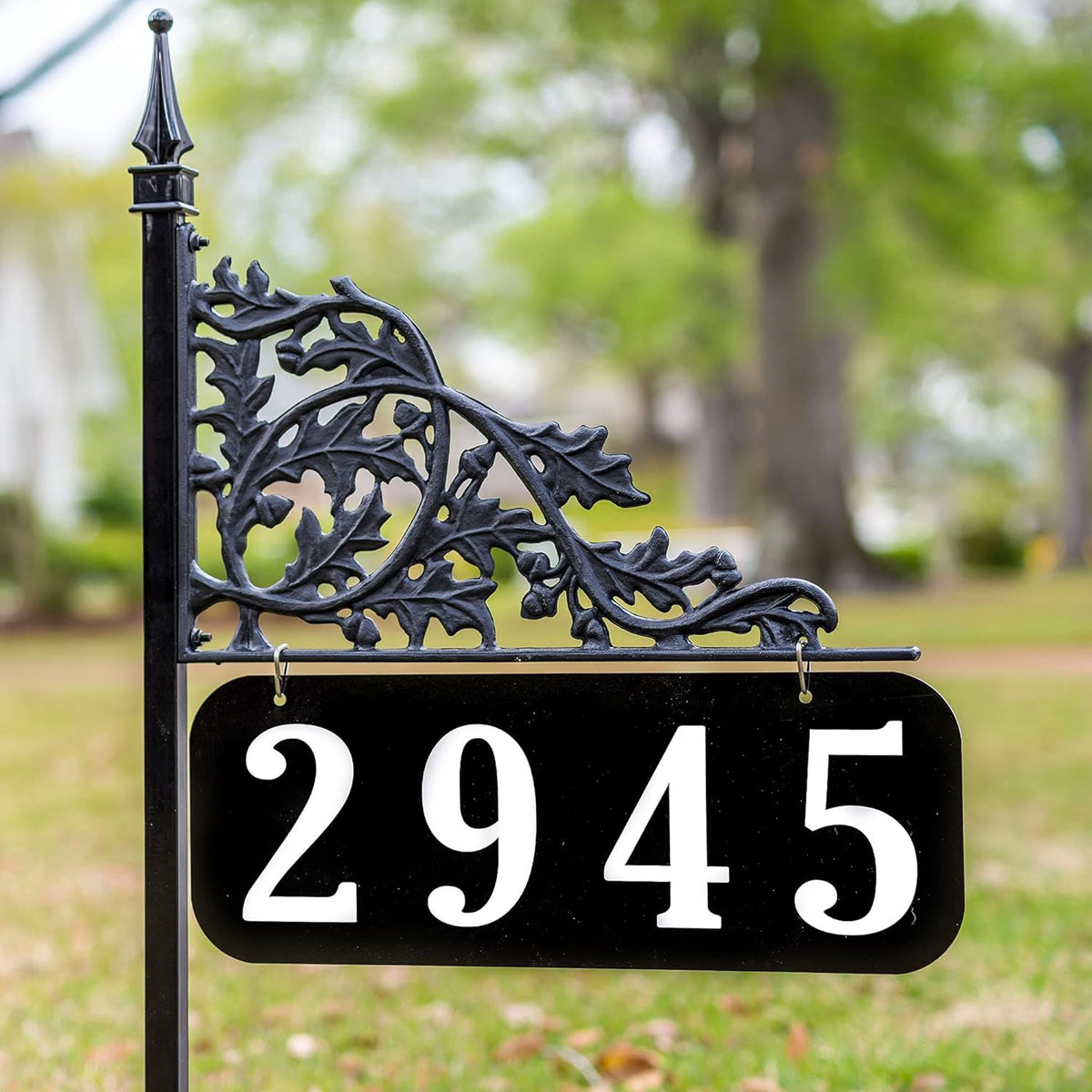 Reflective Address Sign with 58 Pole W585367