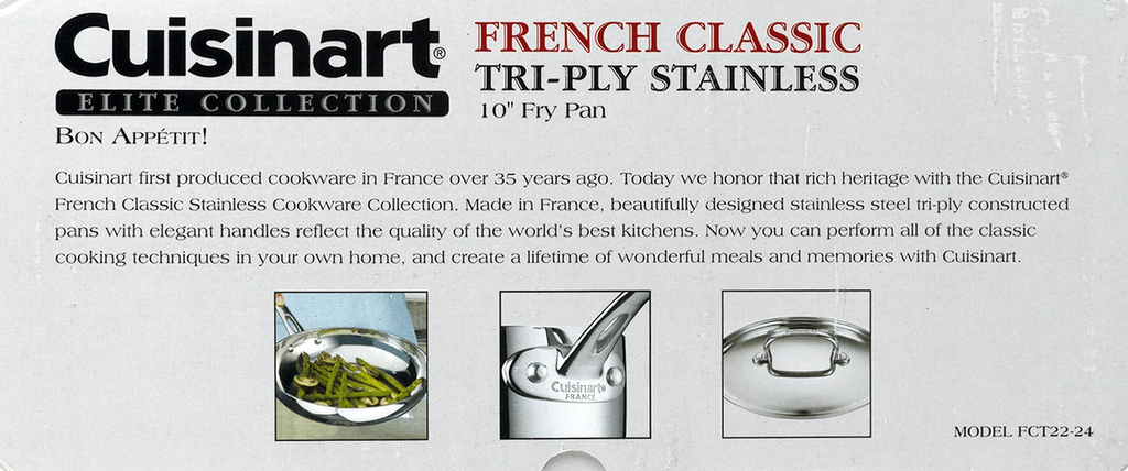 10" Tri-Ply Stainless Fry Pan E8889