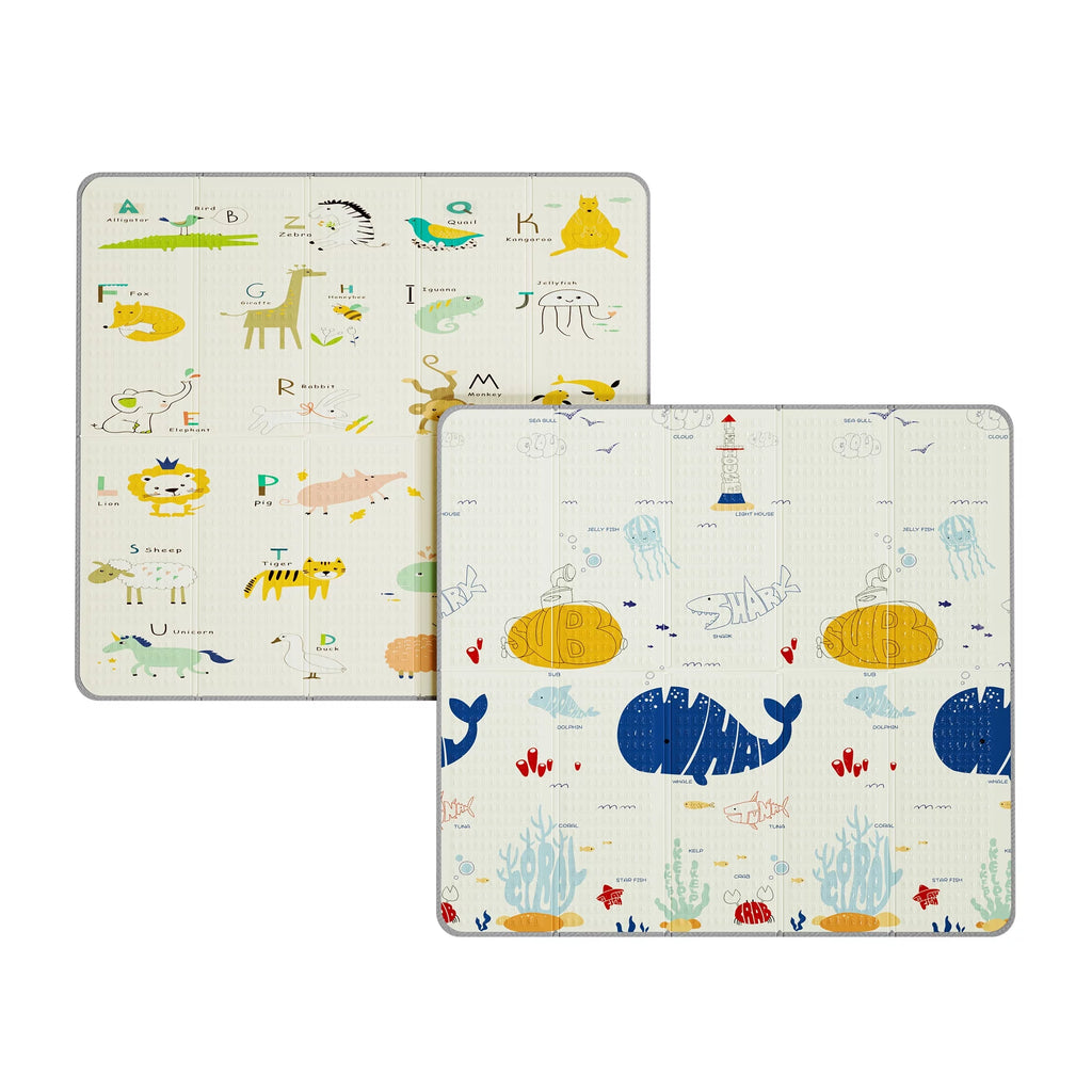 71x79 Inch Non-Toxic Waterproof XPE Foam Play Mat U60380