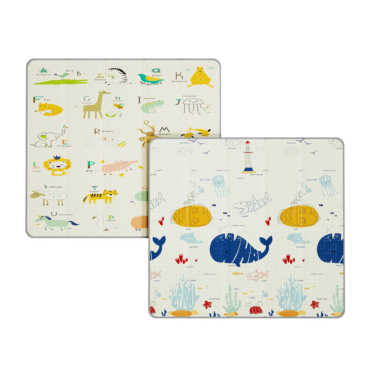 71x79 Inch Non-Toxic Waterproof XPE Foam Play Mat U60380