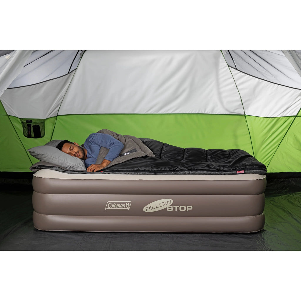 Double-High Airbed with Rechargeable Pump, Twin B371154
