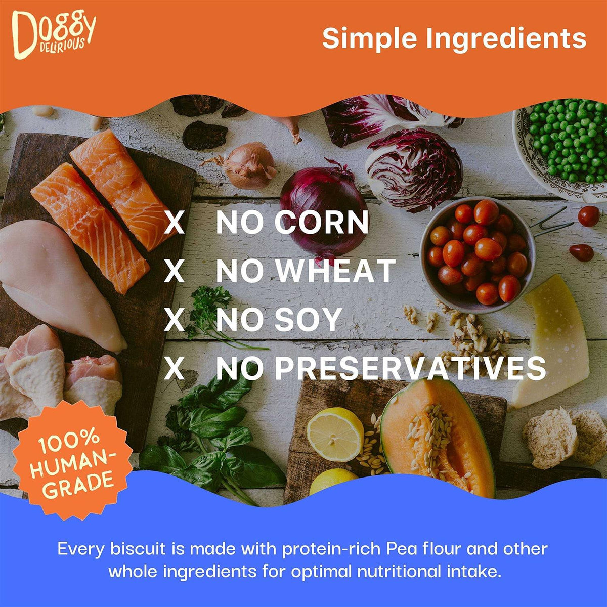 Grain Free Peanut Butter Dog Treats L885