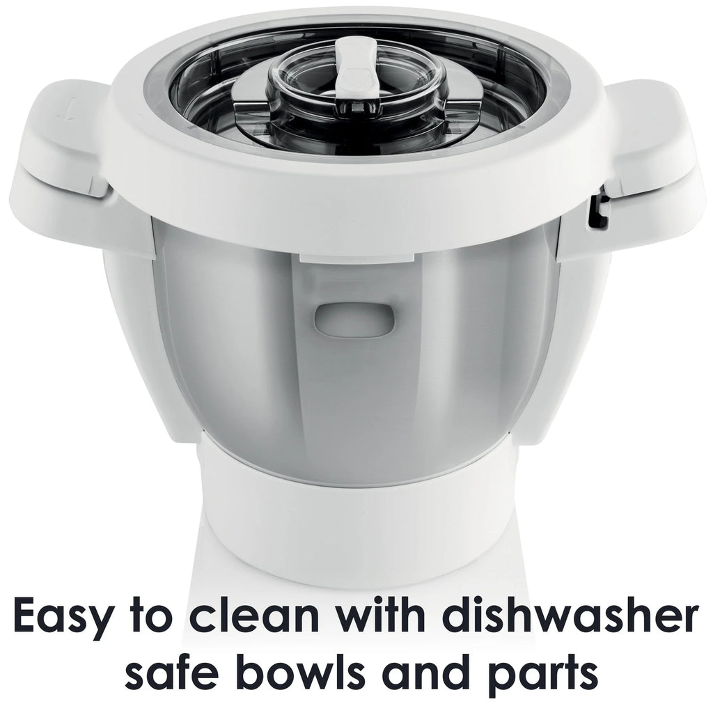 White 4.7-Quart Food Processor H572