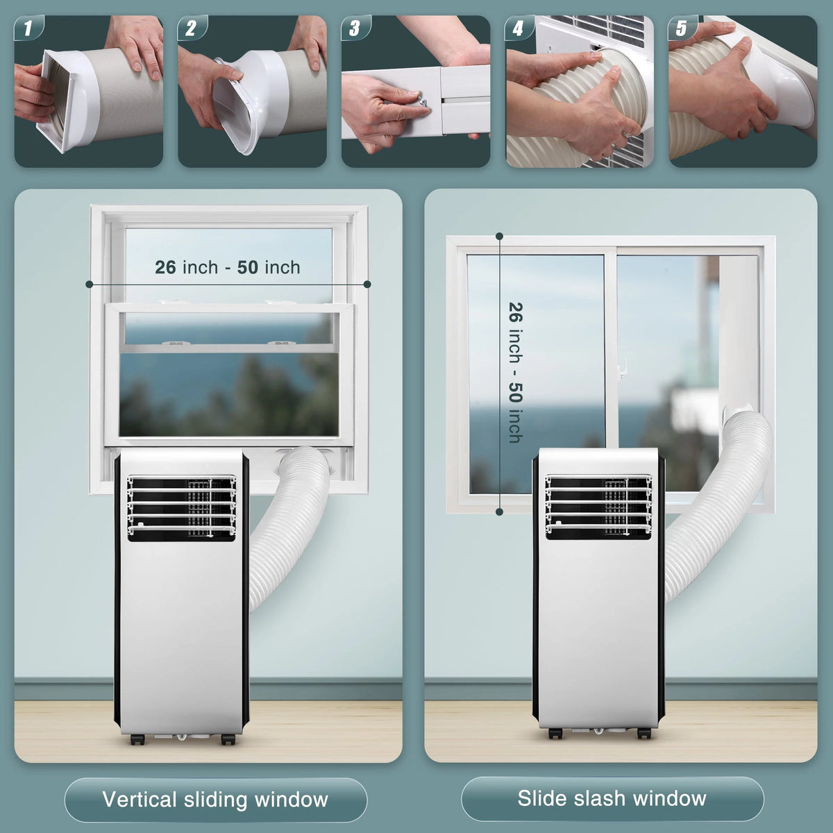 5000 BTU Portable Air Conditioner V906162