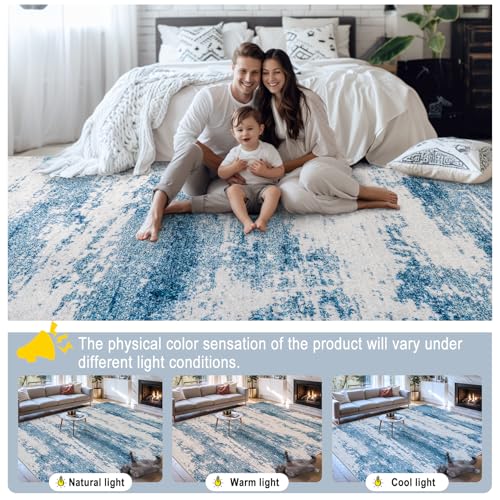 8x10 Washable Non-Slip Area Rug V55553