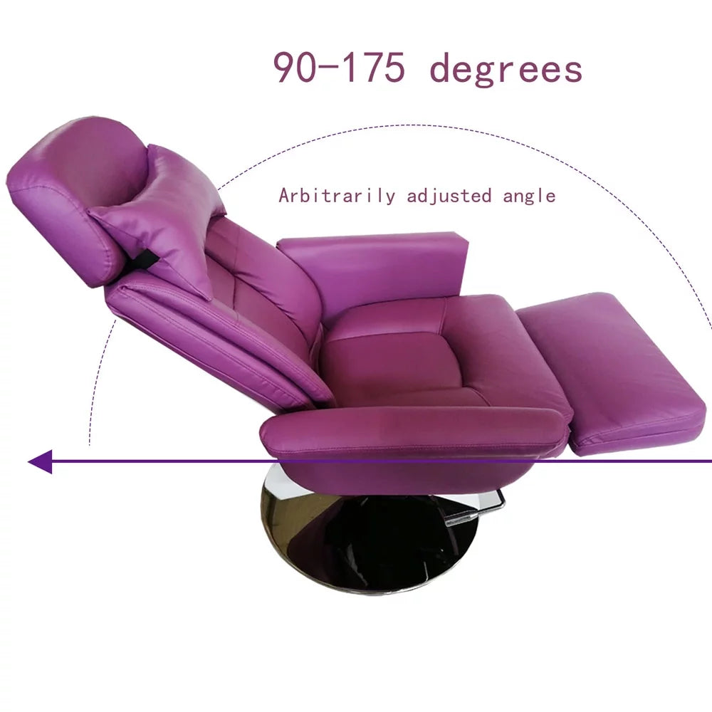 Purple Pneumatic Facial Beauty SPA Salon Chair A27531