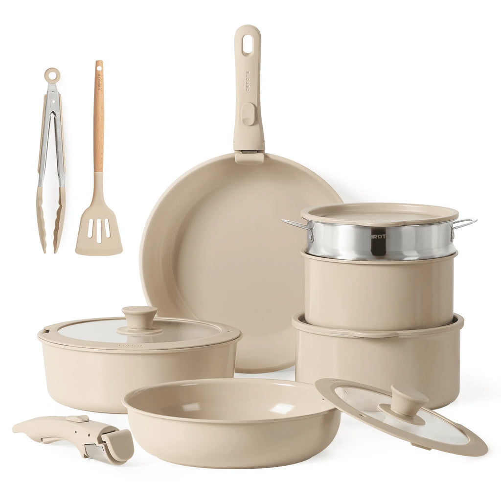 5 Pcs Nonstick Granite Cookware Set D246