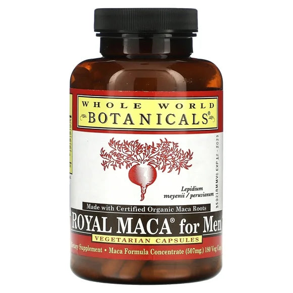 Maca Vegetarian Capsules 500mg 180 ct D4886