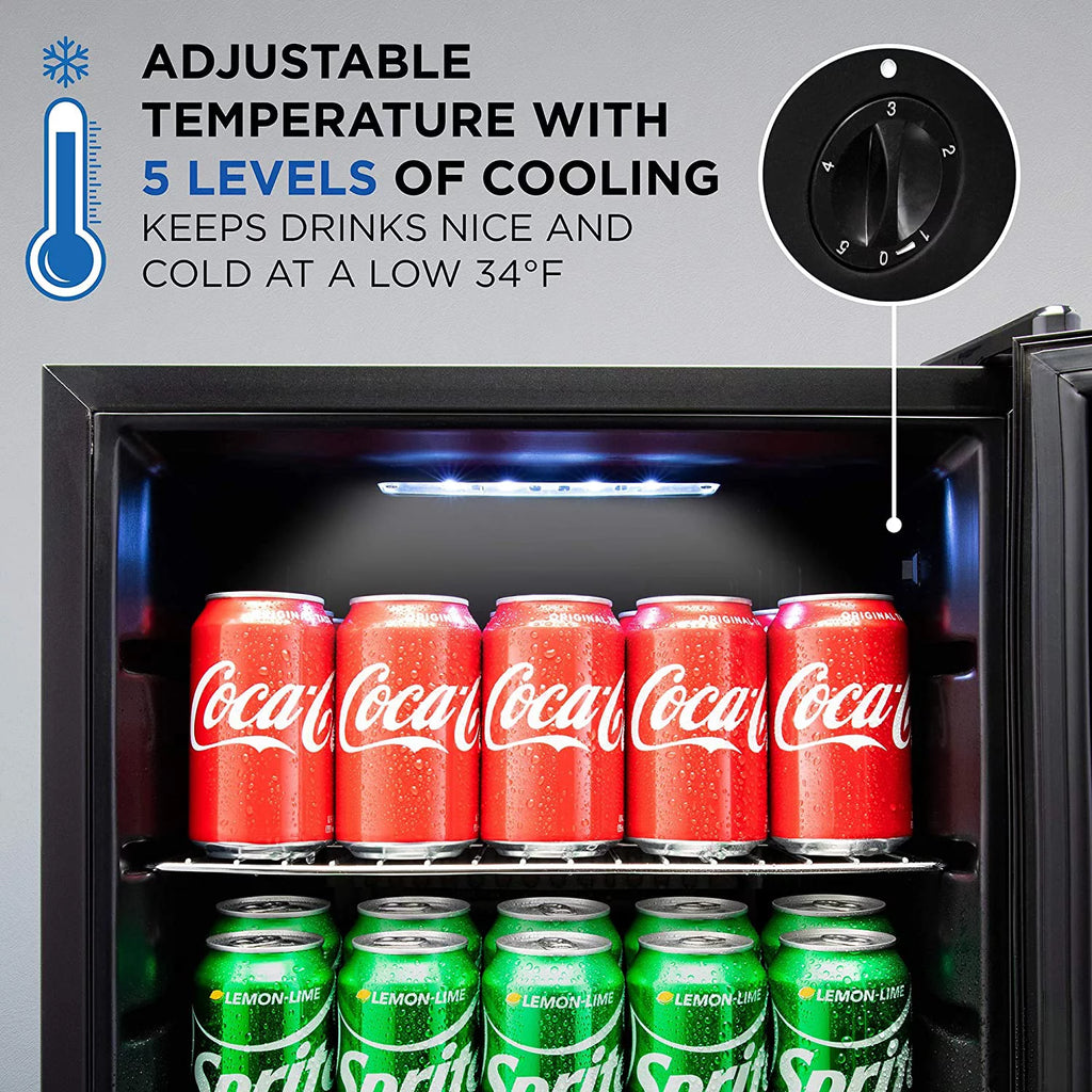 62 Can Beverage Refrigerator Stainless Steel B686487