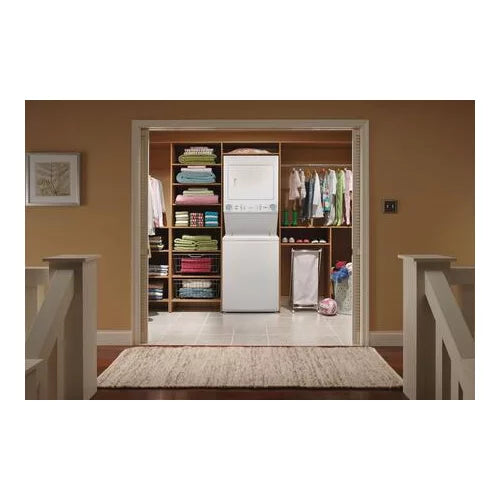 White Electric Laundry Center with 3.9 cu. ft. Washer and 5.6 cu. ft. Dry Capacity Q98245