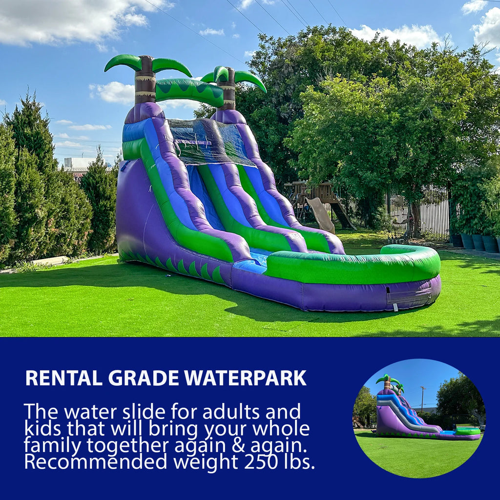 Commercial Grade Inflatable Water Slide with Pool O56884