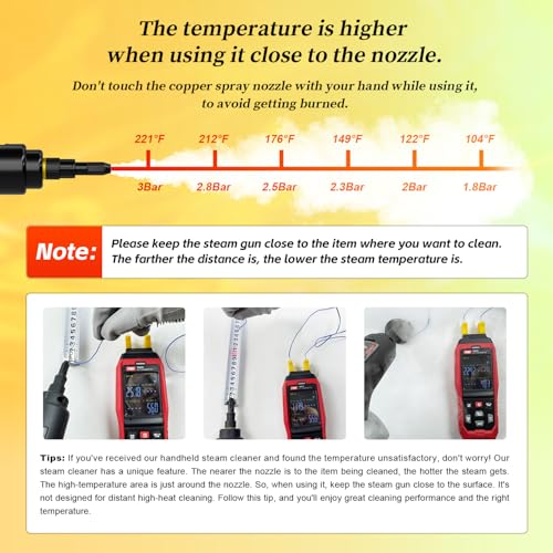 2500W Steam Cleaner with 16PCS Accessories Z82592