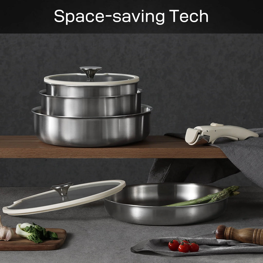 5 Pcs Nonstick Granite Cookware Set D246