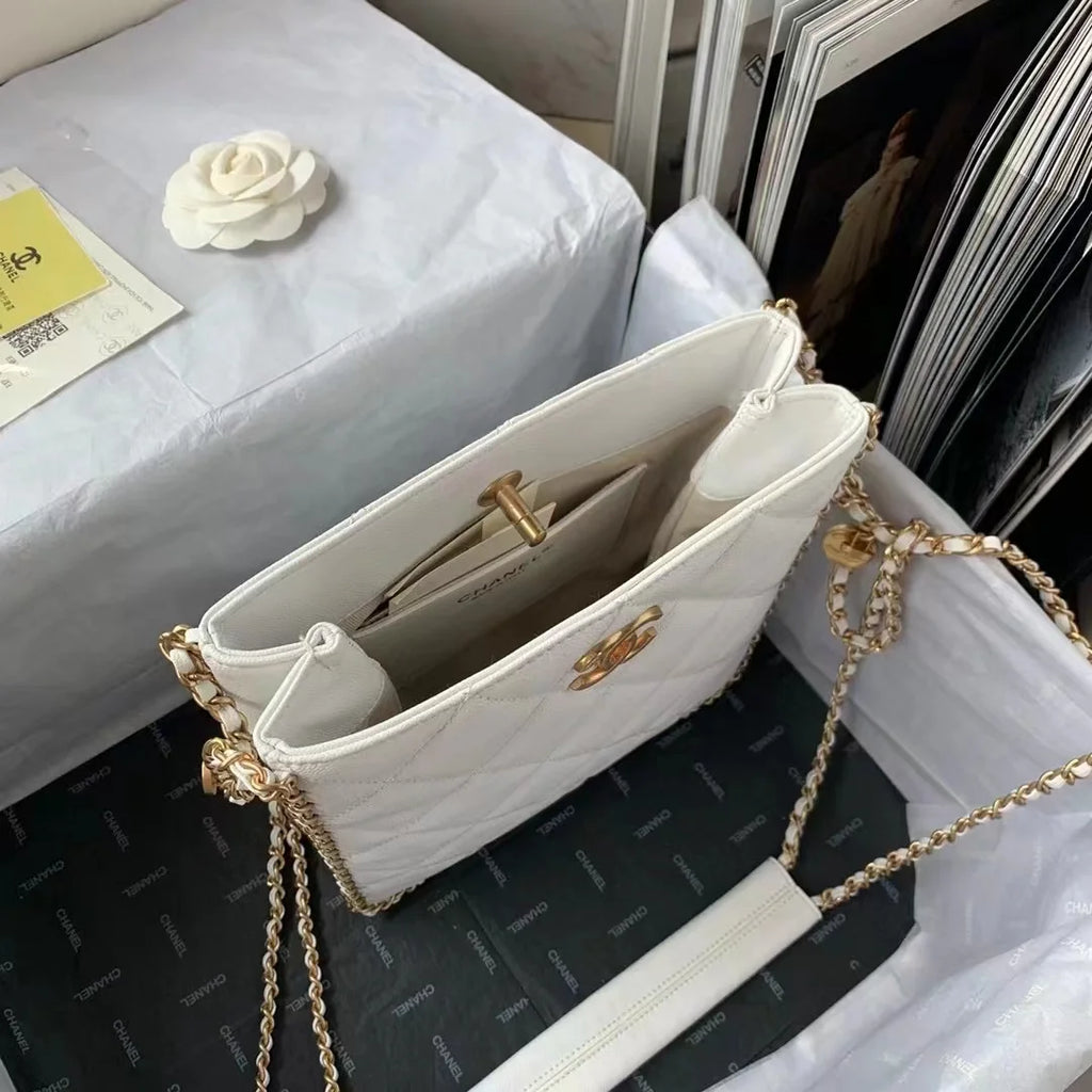 White Shopping Bag S42220