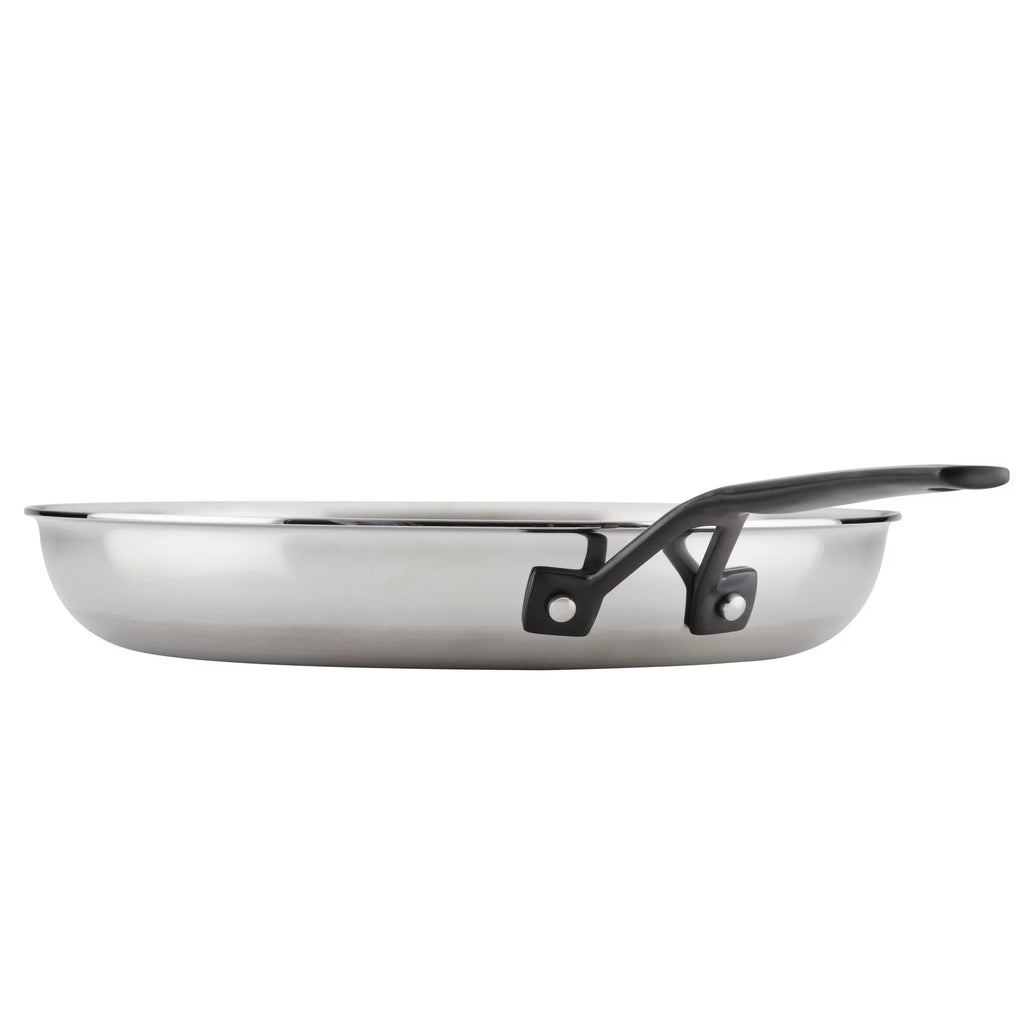 5-Ply Clad Stainless Steel Induction Frying Pan, 12.25 inch U765
