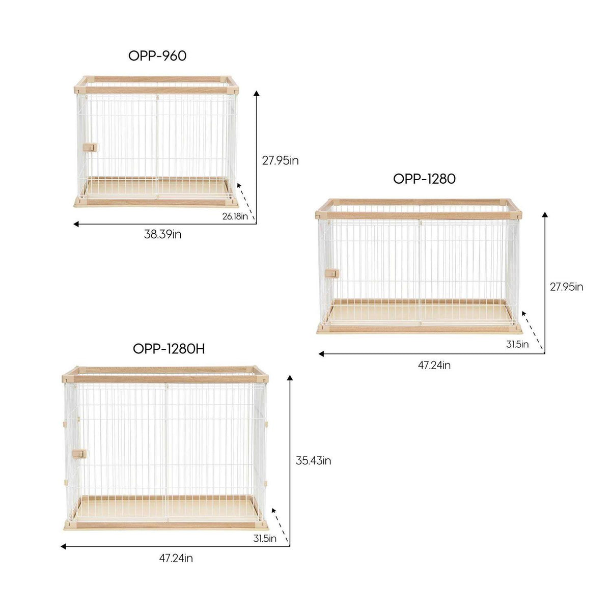 Medium Wire Open Pet Pen L79623