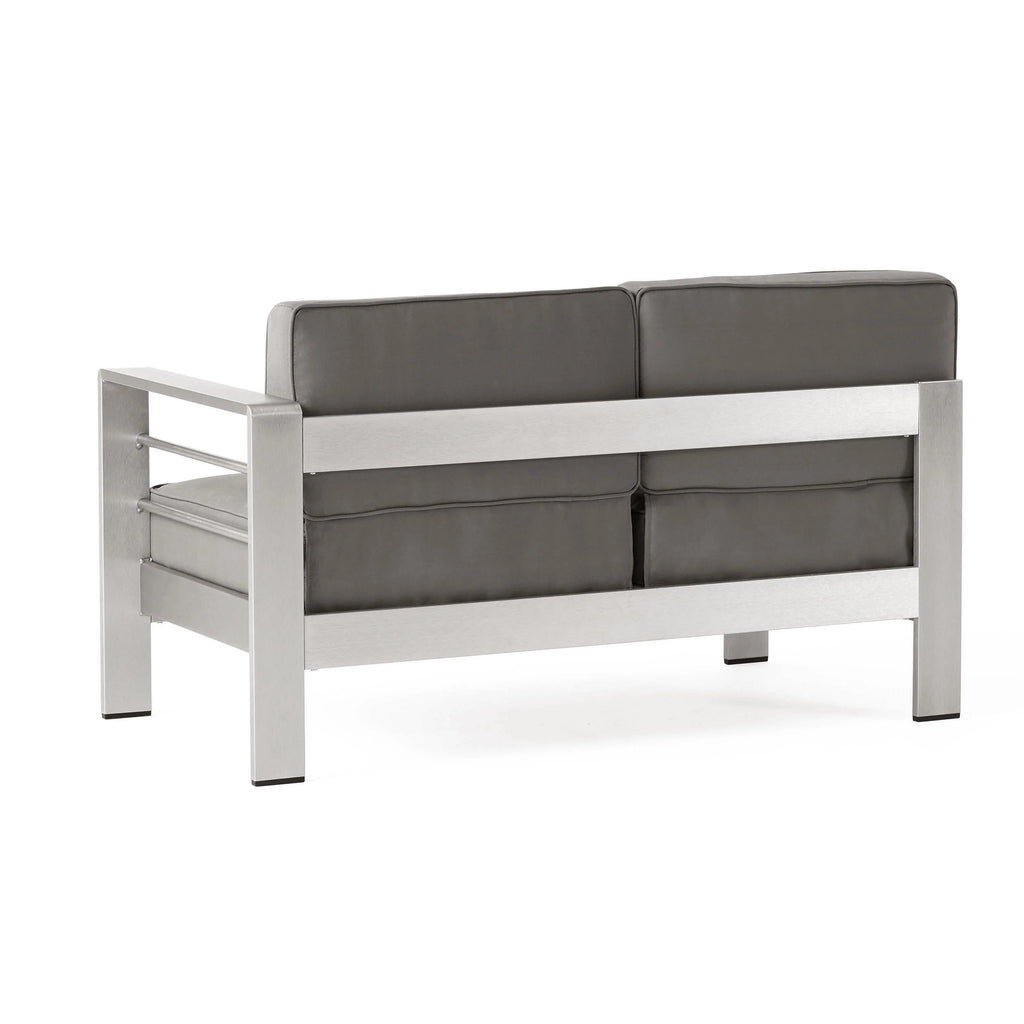 Outdoor Sofa and Chat Set with Lounges and Firepit G9152
