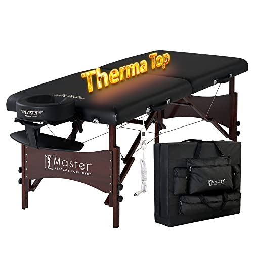 30" Heated Portable Massage Table with Carrying Bag N961