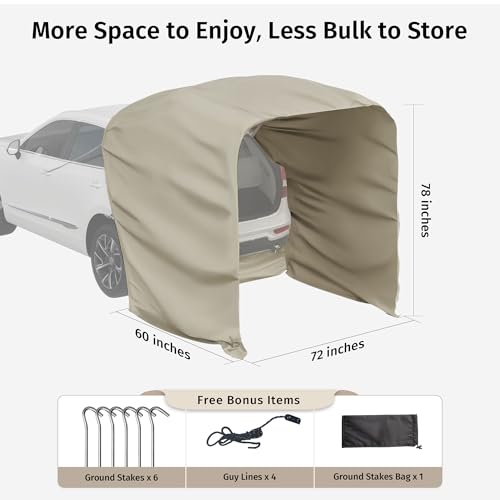 Pop Up Canopy Tent with Mesh Walls and Carry Bag Y6256