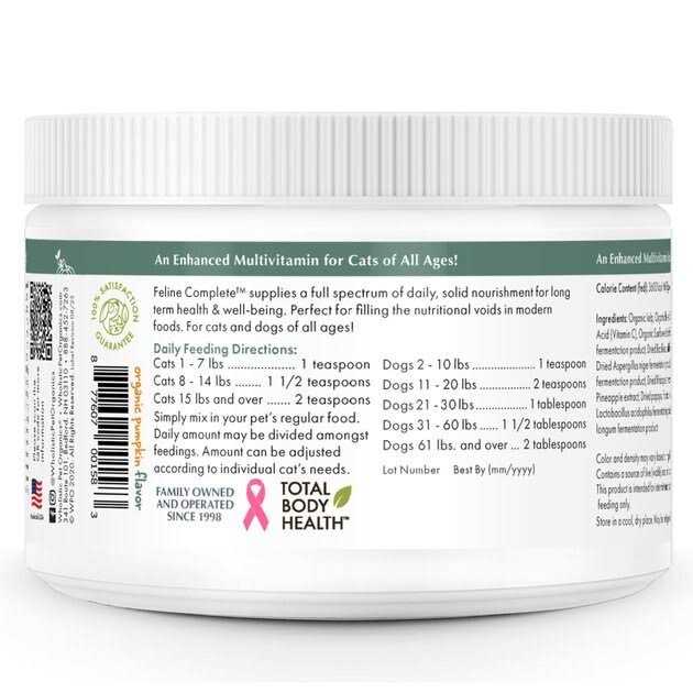 Organic Feline Complete Pumpkin Enhanced Powder Multivitamin B7532