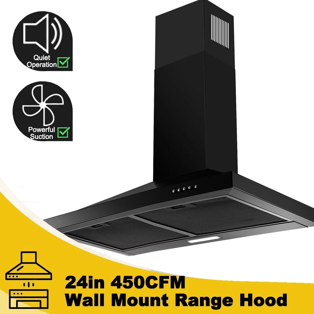 24 inch Wall Mounted 450 CFM Range Hood C840973